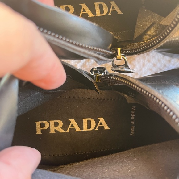 Prada Black Ankle Boots - Picture 11 of 12